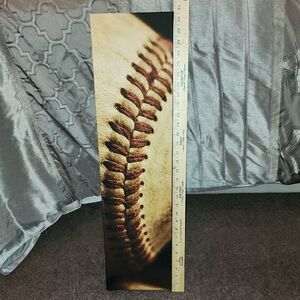 Baseball Stitch Wall Art Decor